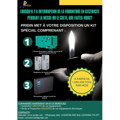 KIT SAINT LAURENT 50KVA