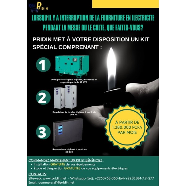 KIT SAINT LAURENT 50KVA