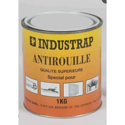 PEINTURE ANTIROUILLE ROUGE 4KG